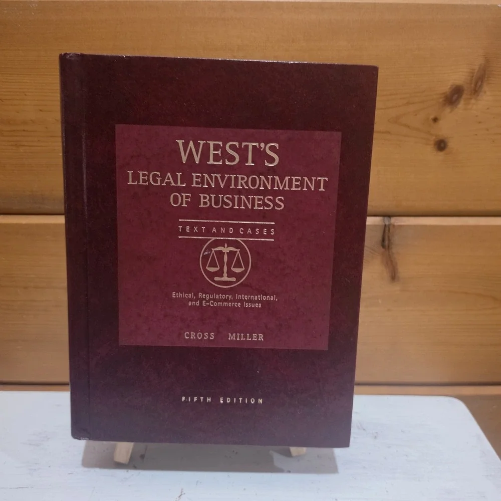 West's Legal Environment of Business Frank B., Miller, Roger 9780324154658